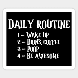 Daily Routine Sticker